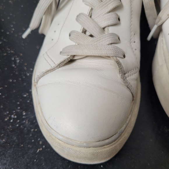 Kurt Geiger London Laney Leather Platform Sneakers - Picture 4 of 9